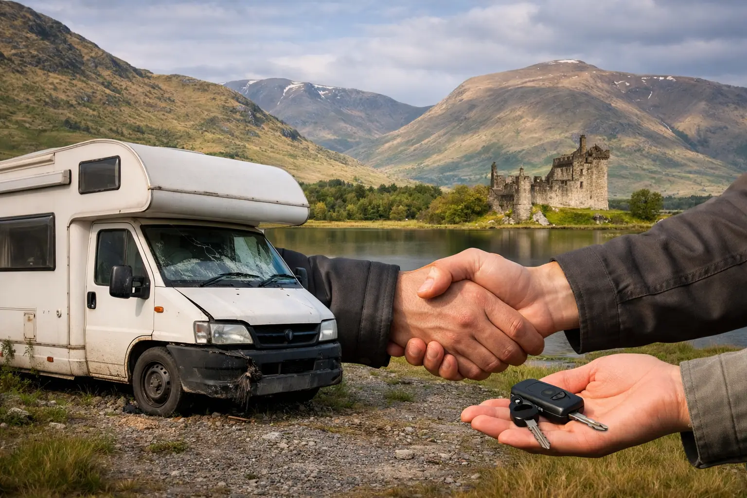 How to Sell a Non-Runner Motorhome in Scotland