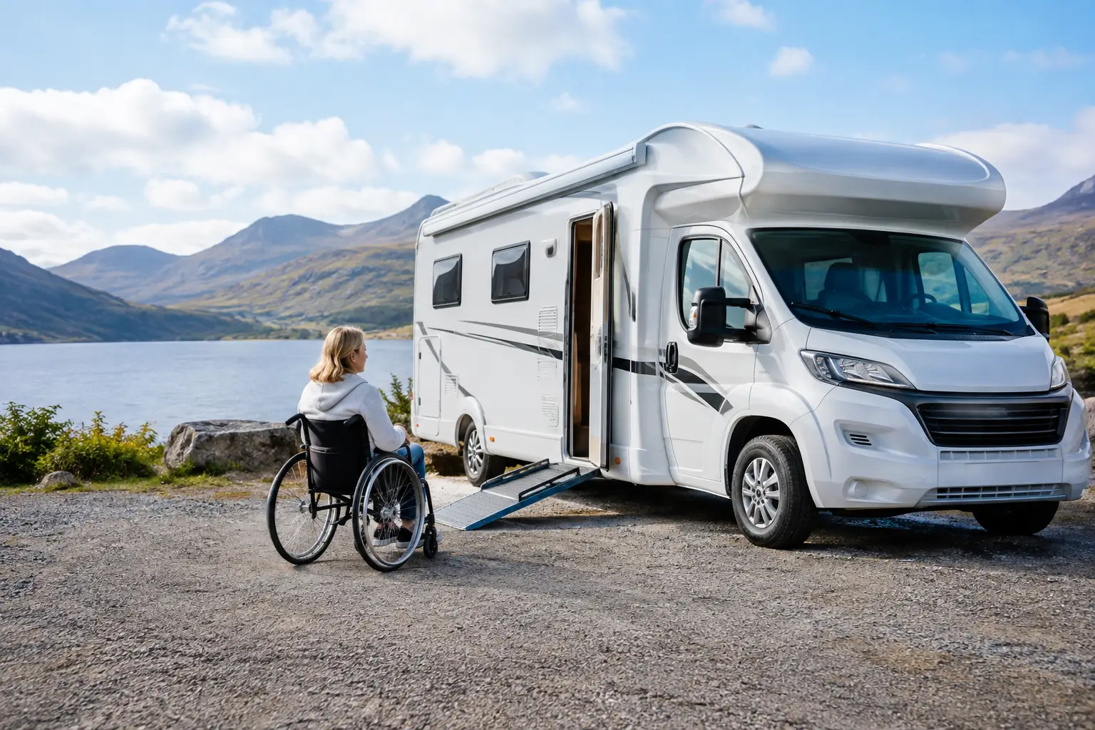 Arrange Disabled Motorhome Collection in Scotland