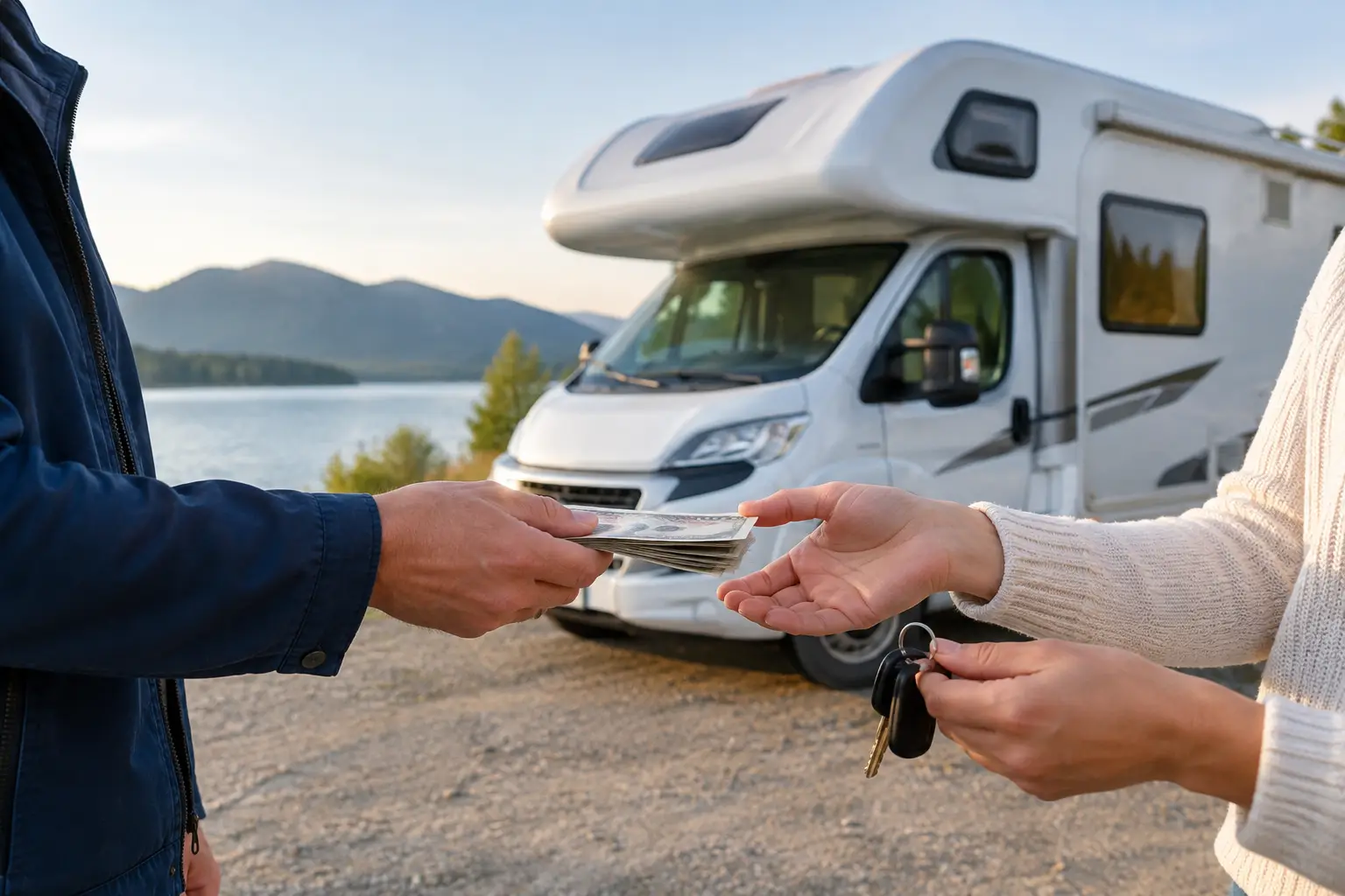 Vehicle Payment When Selling Your Motorhome